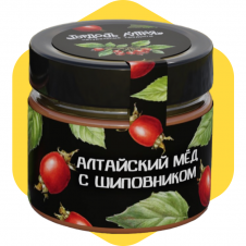 Алтайский мёд с шиповником